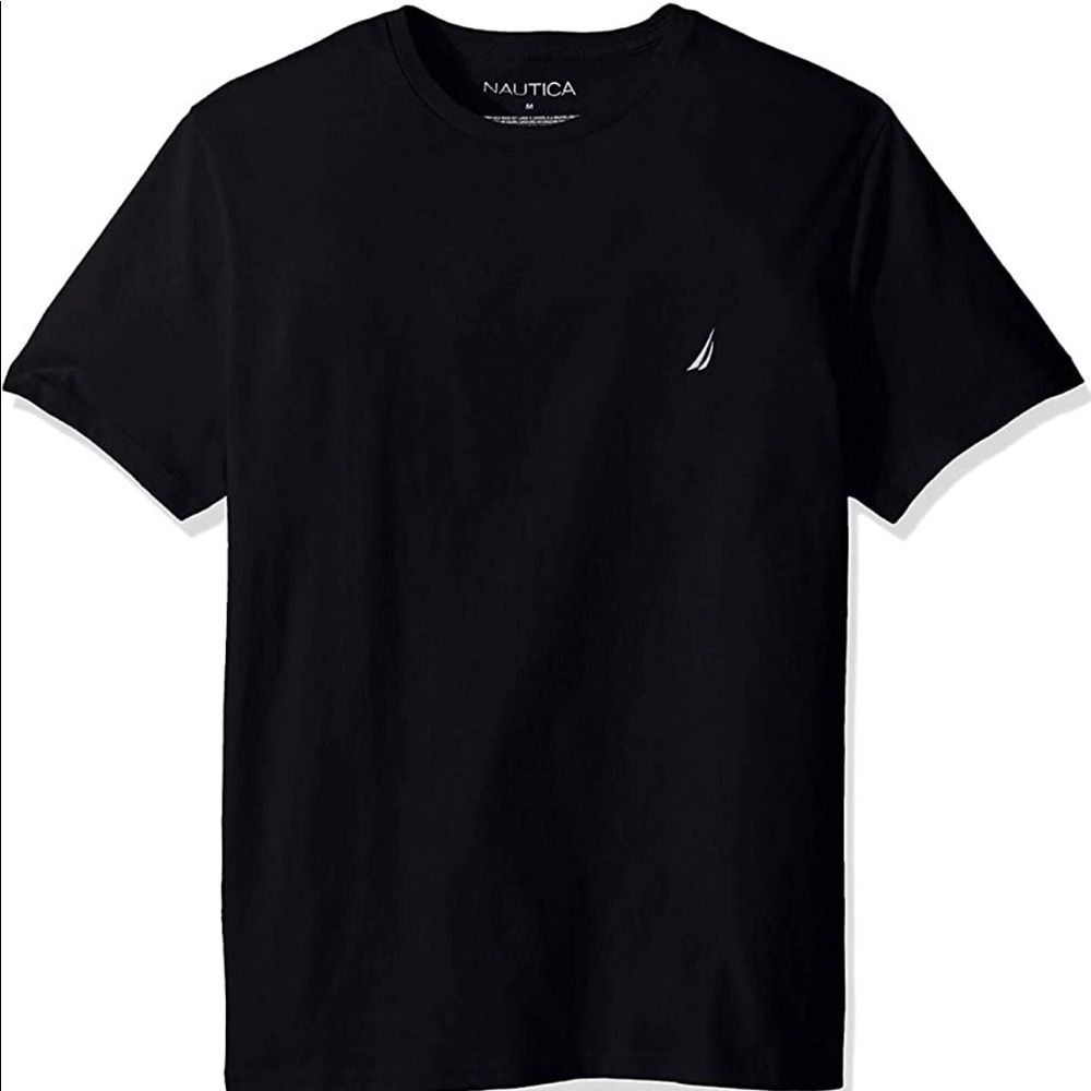Nautica Solid Crewneck Tee Black
